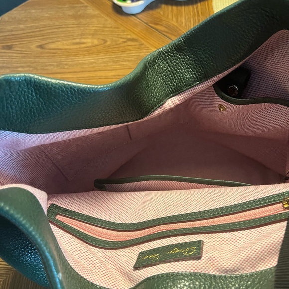 Green Leather Hobo Bag - Picture 5 of 5